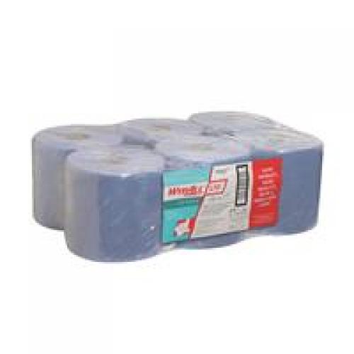 Wypall L10 Extra + Centrefeed Rolls     1ply Blue                               7492/7407