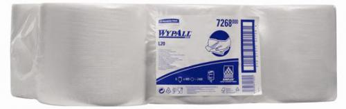 Wypall L20 Centrefeed Rolls             2ply White                              7278