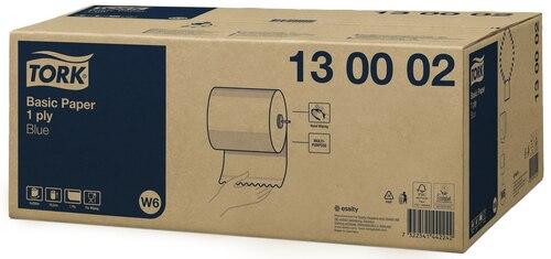 Tork Washstation Roll 1 Ply Blue        130002/130008