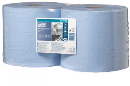 Tork Wiping Paper Plus Roll             Blue                                    130052