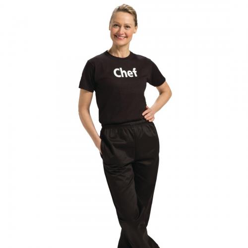 Printed Unisex Chef T-Shirt L