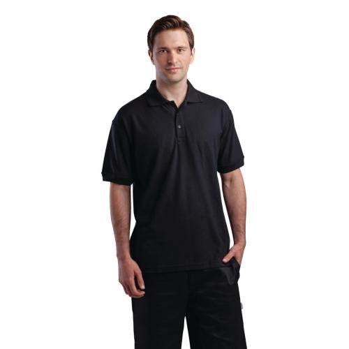 Polo Shirt Black - Size 3XL