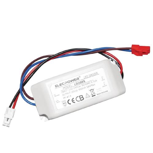 LED Transformer(LD2005 20V/18W JST)for DM075-02 DM076-02 GL186-9 GL455-7