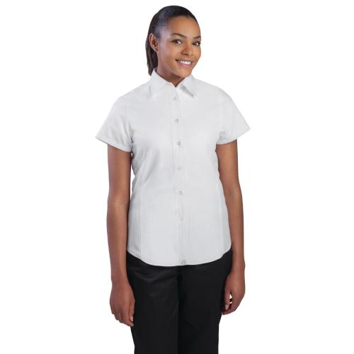Chef Works Ladies Cool Vent Chef Shirt White (CSWV) - Size XS (B2B)