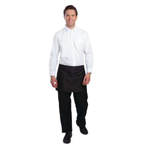 Chef Works Oxford Button Down Collar Shirt White - Size L (B2B)