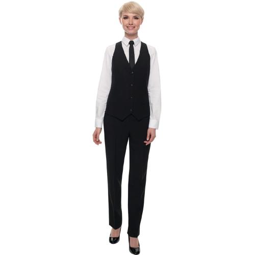 Events Ladies Black Waiting Trouser - Size 10