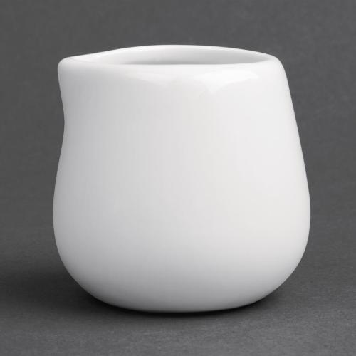 Olympia Whiteware Cream/Milk Jug - 85ml 2 4/5fl oz (Box 12)