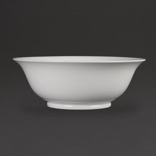 Olympia Whiteware Serving Platters Large Salad Bowl - 330mm