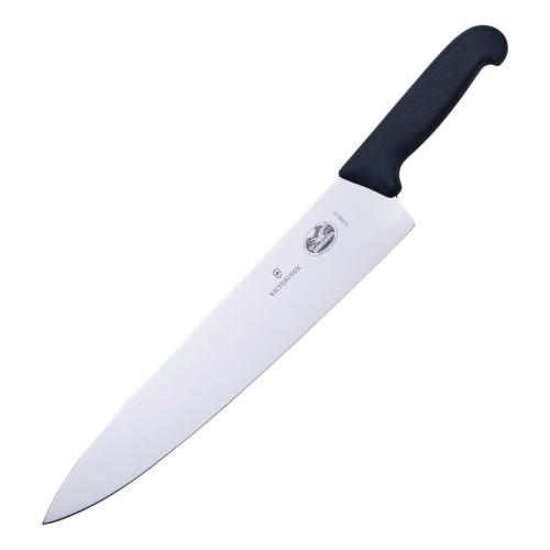 Victorinox Fibrox Black Handle Carving Knife - 19cm