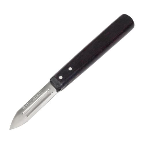 Victorinox Bubinga Wood Handle Potato Peeler Double - Edge