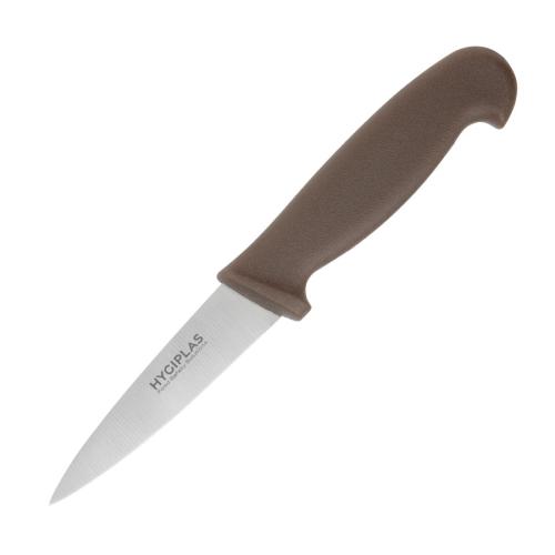 Hygiplas Paring Knife Brown - 3 1/2"