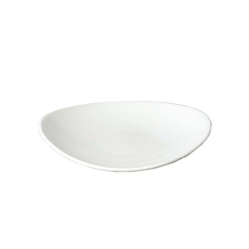 White Oval Coupe Plate - 9" (Box 12) (Direct)