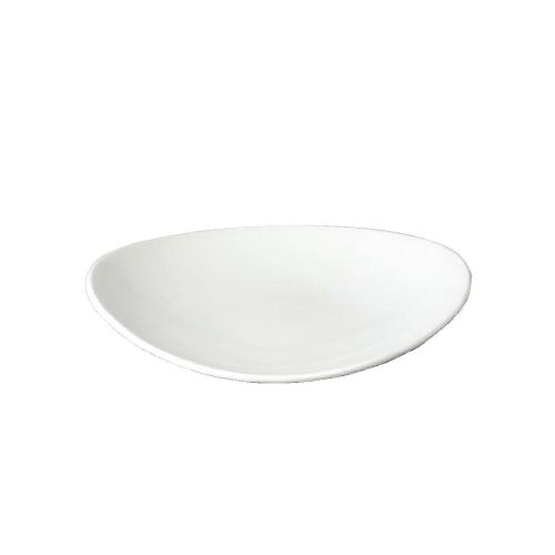 White Oval Coupe Plate - 9" (Box 12) (Direct)