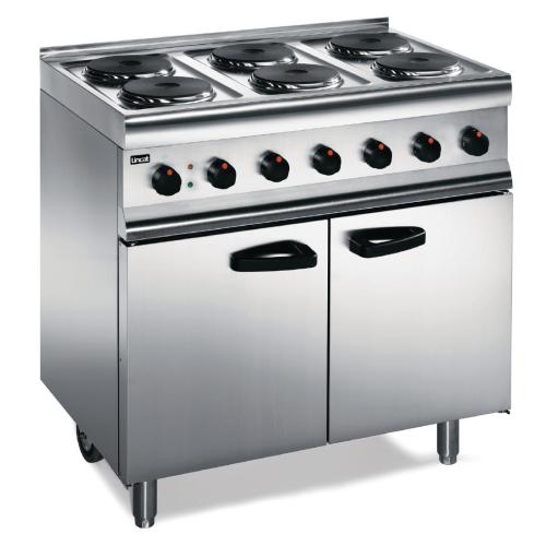 Lincat Silverlink 6 Burner Electric Range 3 Phase