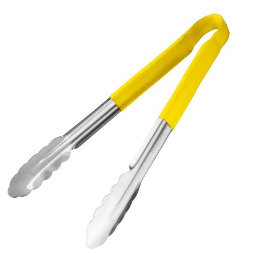 EDLP Hygiplas Colour Coded Serving Tong Yellow - 300mm