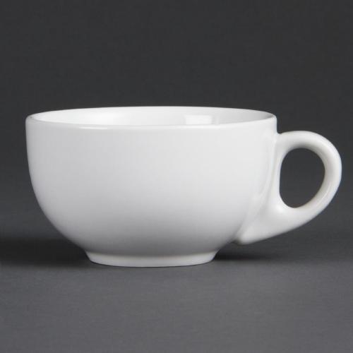 Olympia Whiteware Cappuccino Cup - 200ml 6 7/10fl oz (Box 12)