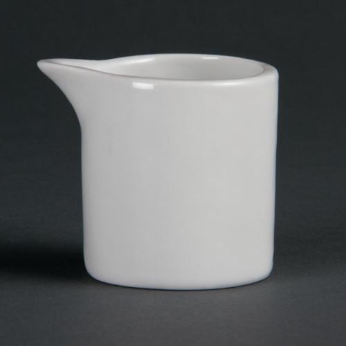 Olympia Whiteware Milk/Cream Jug - 57ml 1 9/10fl oz (Box 6)
