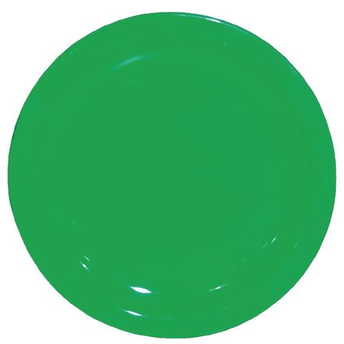 Olympia Kristallon PC Plate Green - 172mm 6 3/4" (Box 12)
