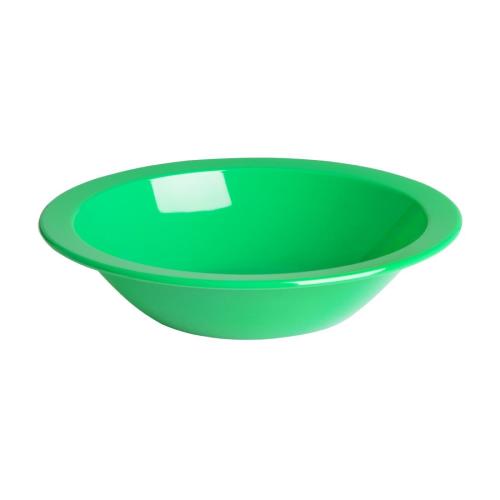 Olympia Kristallon PC Bowl Green - 400ml 13.5fl oz / 172mm (Box 12)