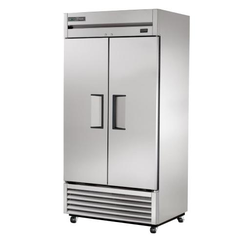 True Double Door Fridge Stainless Steel - 991Ltr T-35 (Direct)