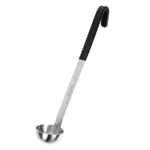 Vogue Heavy Duty Ladle Black St/St - 30ml 1fl oz