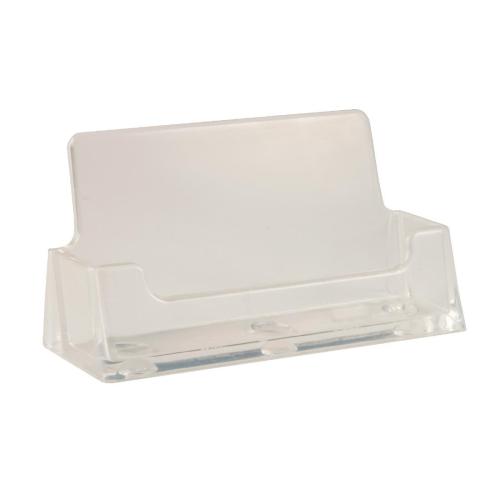 One Pocket Perspex Business Card Holder (Capacity 30)