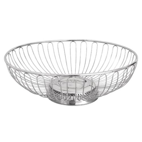 Olympia Bread/Fruit Bowl St/St - 90x255mm