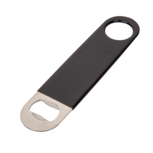 Olympia Bottle Opener Black PVC Grip