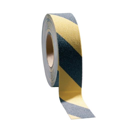 COBA Grip-Fast Non-Slip Black/Yellow Tape - 50mm x 18.3m