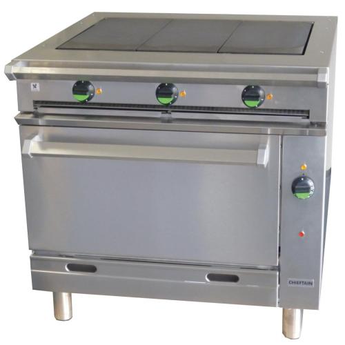 Falcon Chieftain 3 Hotplate Electric Oven Range (Direct)