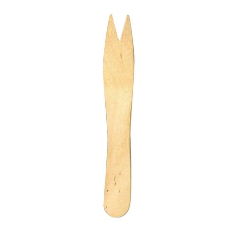 Fiesta Compostable Wooden Chip Fork (Pack 1000)