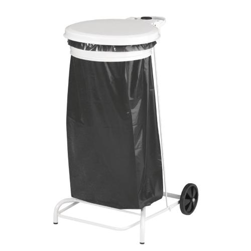 Rossignol Collecroule Mobile Sack Holder White - 110Ltr (Direct)