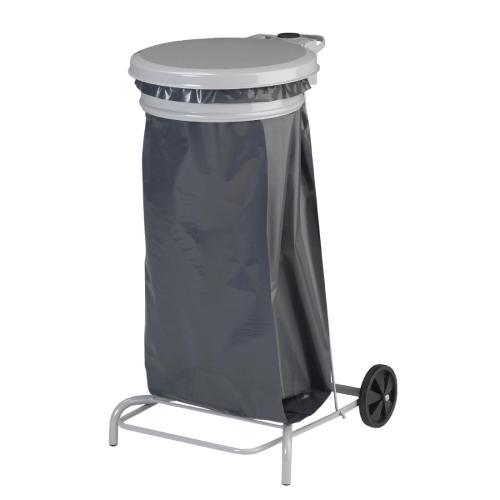 Rossignol Collecroule Mobile Sack Holder Grey - 110Ltr (Direct)