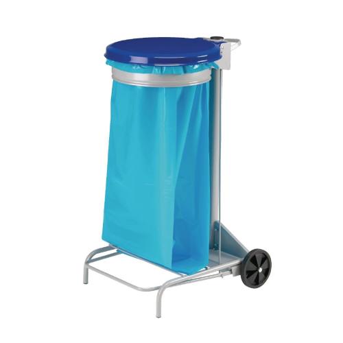 Rossignol Collecroule Mobile Sack Holder Blue - 110Ltr (Direct)