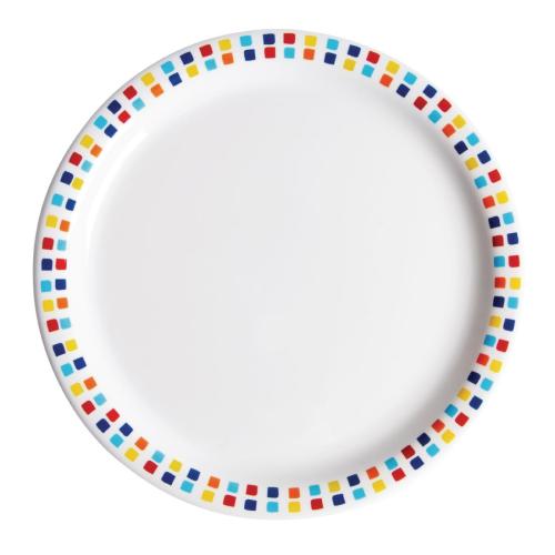 Spanish Steps Dinner Plate - 230mm (Box 48)