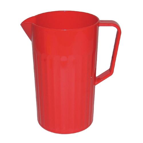 Olympia Kristallon PC Jug Red - 1.4Ltr 47.33fl oz