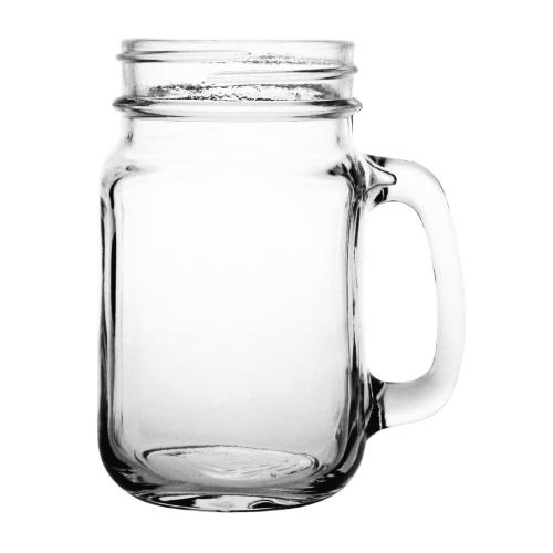 Olympia Handled Drinking Jar - 450ml 15 1/5fl oz (Pack 12)