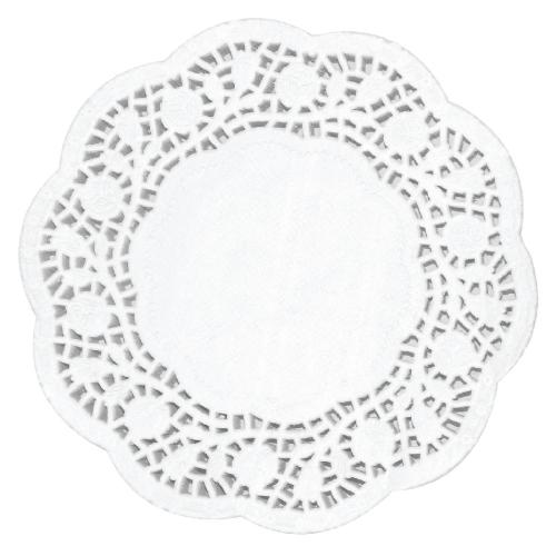 Olympia Paper Doily Round - 165mm 6 1/2" (Pack 250)