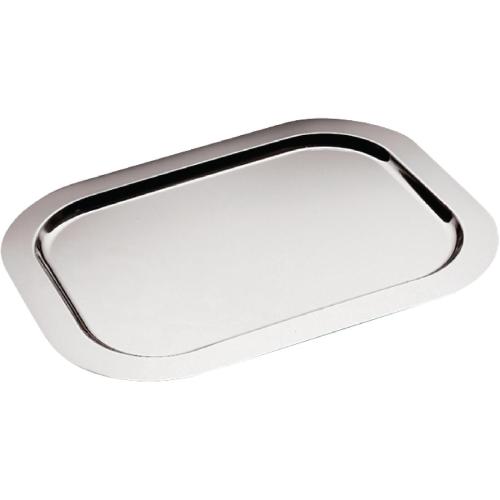 Rectangular Serving Tray with Plain Edge St/St - 580x420mm (B2B)