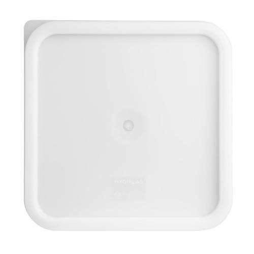 Hygiplas Square White Lid to fit - 10/15Ltr