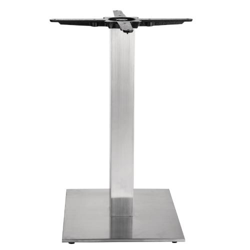 Bolero Stainless Steel Square Table Base (Heavy Duty)