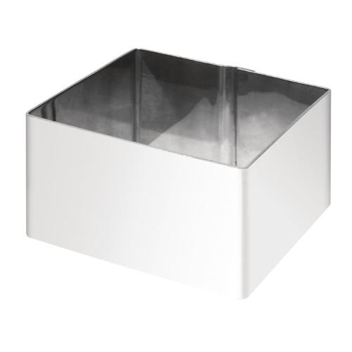 Vogue Mousse Square St/St - 60x60x35mm 2 1/4x2 1/4x1 1/4"