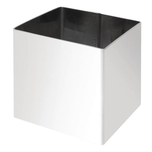 Vogue Mousse Square St/St - 60x60x60mm 2 1/4x2 1/4x2 1/4"
