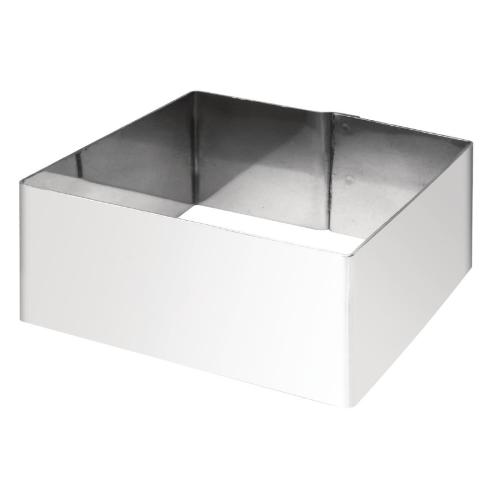 Vogue Mousse Square St/St - 80x80x35mm 3x3x1 1/4"
