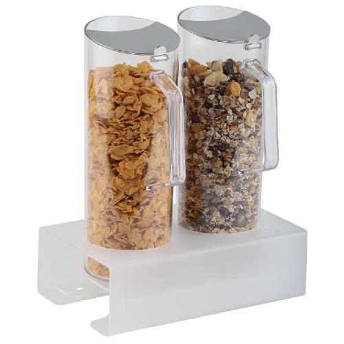 Cereal Bar Set 80mm Base & Two 1.5Ltr Cereal Pitchers (B2B)