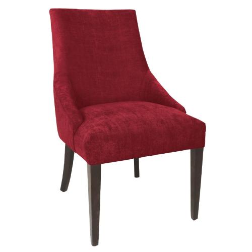 Bolero Finesse Dining Chair Dark Red (Pack 2)