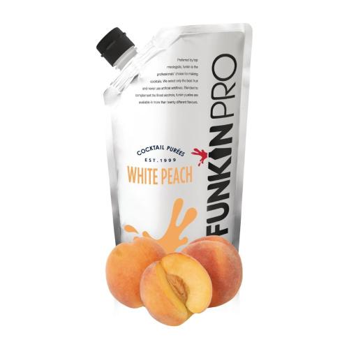 Funkin Puree White Peach - 1kg 1Ltr