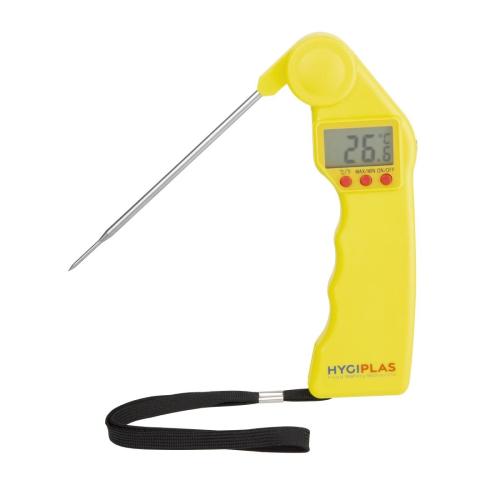 EDLP Hygiplas EasyTemp Thermometer Yellow - Cooked Meat