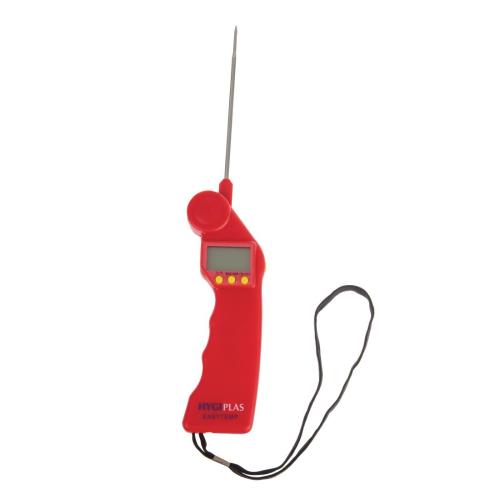 EDLP Hygiplas EasyTemp Thermometer Red Raw Meat