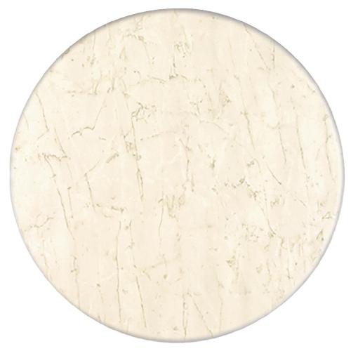 Werzalit Round Table Top Marble Bianco 070)- 800mm (B2B)